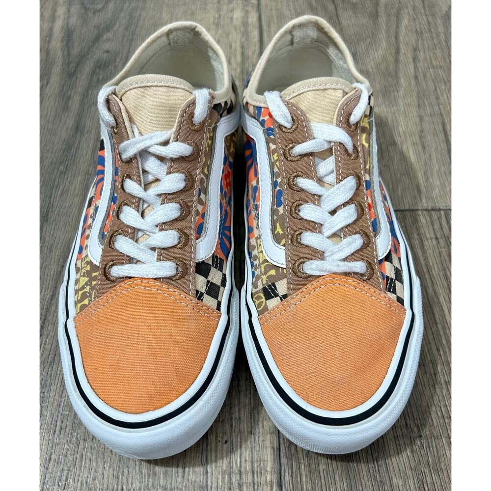 Vans Old Skool Tapered Camp Positive Multi/True White Sneakers. - Size 6